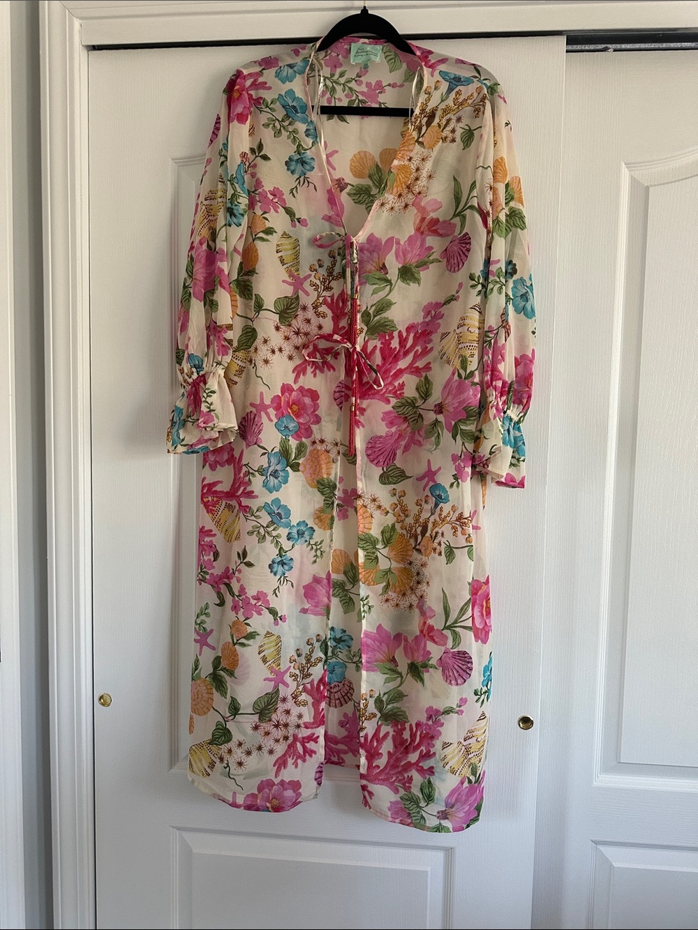 True destinations resort wear kimono cover up/robe size XS NWT
